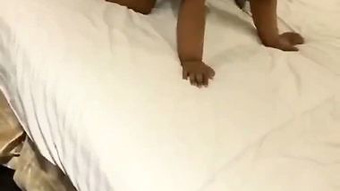 Wife gets fuck by a bull before her husband in xxx viral MMS