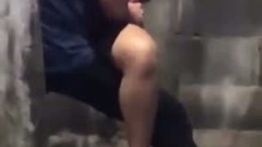 Outdoor quickie sex action has been caught on livecam