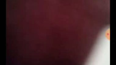 Tight pink pussy and round boobs showing GF video call