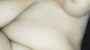 Busty milf opposes but enjoys being fingered by her Devar