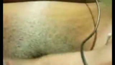 Indian Tamil girl fingers vagine on video call