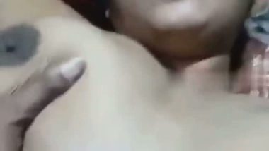 Husband pinches wife’s boobs and fucks her in desi sex