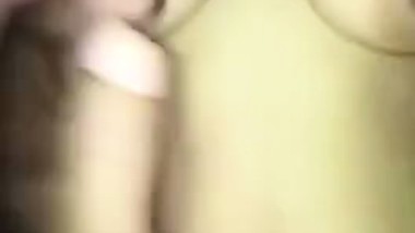 Horny desi girl sucking and fucking her lover