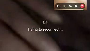 Round face chubby girl nude on video call to boyfriend