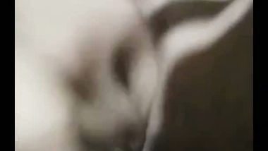 Young Bengali girl boobs pressing and fingering pussy