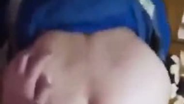 Desi guy bangs his big ass Bhabhi in the doggy style