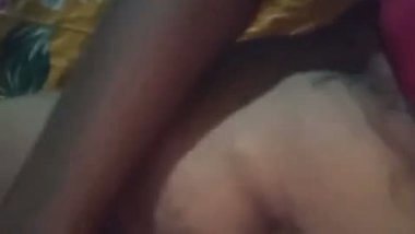 Village girl in bra fingers vaginal hole in standing